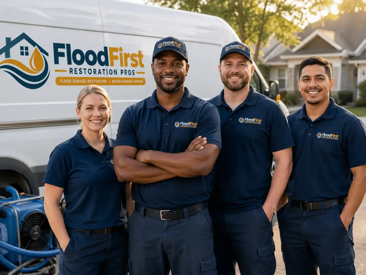Flood Damage Restoration company in Harpster, OH